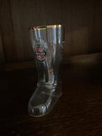 Bijzonder Beck's bierglas in de vorm van een laars, Verzamelen, Biermerken, Ophalen of Verzenden, Zo goed als nieuw, Glas of Glazen