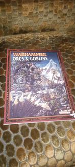 Warhammer Orcs & Goblins Legerboek, Hobby en Vrije tijd, Wargaming, Ophalen of Verzenden, Gebruikt, Warhammer, Boek of Catalogus
