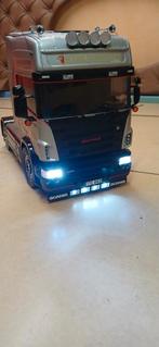 Tamiya 1/14 Scania R470 silver griffin., Hobby en Vrije tijd, Gebruikt, Schaal 1:14, Auto onroad, RTR (Ready to Run)