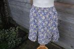 Rok blauw/ beige By Bar mt S Vaste prijs, Kleding | Dames, Rokken, By bar, Blauw, Ophalen of Verzenden, Zo goed als nieuw
