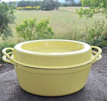 Vintage Le Creuset Doufeu, grote ovale pan beschikbaar voor biedingen
