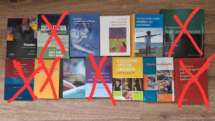 Diverse studieboeken orthopedagogiek, Boeken, Studieboeken en Cursussen, Zo goed als nieuw, WO, Alpha, Ophalen of Verzenden