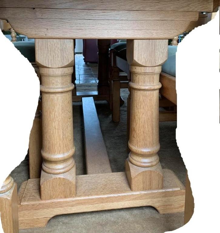 Kasteelpoten eiken, Antiek en Kunst, Antiek | Meubels | Tafels, Ophalen