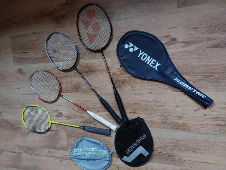 Badmintonrackets, Sport en Fitness, Badminton, Gebruikt, Racket(s), Ophalen