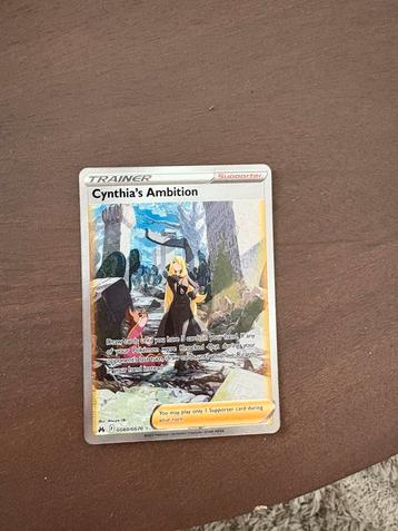 Cynthia’s ambition GG60 crown zenith beschikbaar voor biedingen