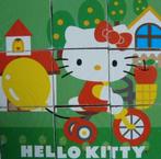 Houten Blokken puzzel # Hello Kitty, Ophalen of Verzenden, Minder dan 500 stukjes, Zo goed als nieuw, Overige typen