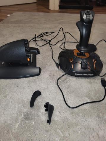 Thrustmaster T.16000m fcs hotas zonder duim accesoires beschikbaar voor biedingen