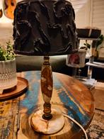 Ltafel lamp met marmeren voet., Huis en Inrichting, Lampen | Tafellampen, Ophalen of Verzenden, Zo goed als nieuw, Minder dan 50 cm