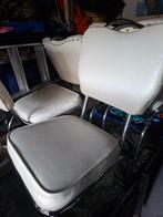 stoel, Huis en Inrichting, Ophalen, Gebruikt, Wit, Vier