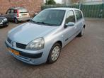 Renault Clio 1.4 16V Autbas E3 2004 Grijs, Voorwielaandrijving, 4 cilinders, 1200 kg, Handgeschakeld