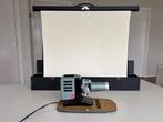 Leitz Pradovit 150 met portable silverscreen in kistje, Ophalen, Gebruikt, Met scherm