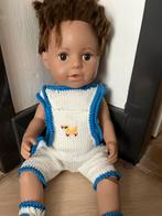 Babypop met gebreide kleding babyborn., Ophalen of Verzenden, Gebruikt, Babypop
