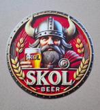 Skol Metalen Bord, Ophalen of Verzenden, Nieuw, Reclamebord