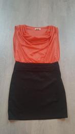 Zwart Roze Zalm Jurk Maat L Merk Azara, Kleding | Dames, Zwart, Maat 42/44 (L), Ophalen of Verzenden, Zo goed als nieuw