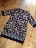 Prachtige jurk Paars bruin wit Maat 46 Ladies+size, Kleding | Dames, Jurken, Paars, Maat 46/48 (XL) of groter, Ophalen of Verzenden