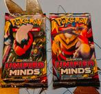 2x Pokemon Unified Minds Booster Packs, Hobby en Vrije tijd, Verzenden, Nieuw, Booster