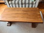 Eiken houten salontafel, Ophalen, Gebruikt, 100 tot 150 cm, Eikenhout