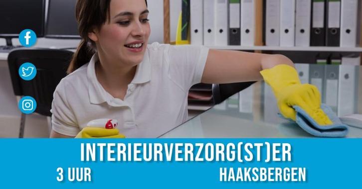 Interieurverzorg(st)er omgeving Haaksbergen (3 uur per week), Vacatures, Vacatures | Schoonmaak en Facilitaire diensten, LBO / VMBO