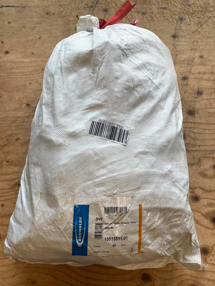 PARTIJ: Schwalbe 20" binnenbanden DV7 - Hollands ventiel, Fietsen en Brommers, Fietsonderdelen, Nieuw, Algemeen, Band, Ophalen of Verzenden