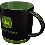 John Deere tractor logo zwart reclame mok koffie beker, Verzamelen, Merken en Reclamevoorwerpen, Info@deconoord.nl, Gebruiksvoorwerp