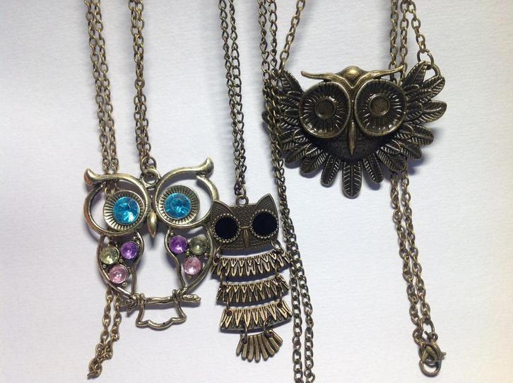 Grote partij sieraden - 200+ stuks!, Sieraden, Tassen en Uiterlijk, Kettingen, Gebruikt, Overige materialen, Overige kleuren, Met hanger