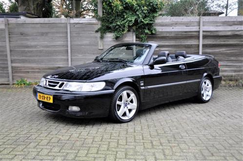 Goede en fraaie Saab 9-3 2.0 Turbo Aero Cabrio 250 pk 2001, Auto's, Saab, Bedrijf, Saab 9-3, ABS, Airbags, Airconditioning, Alarm