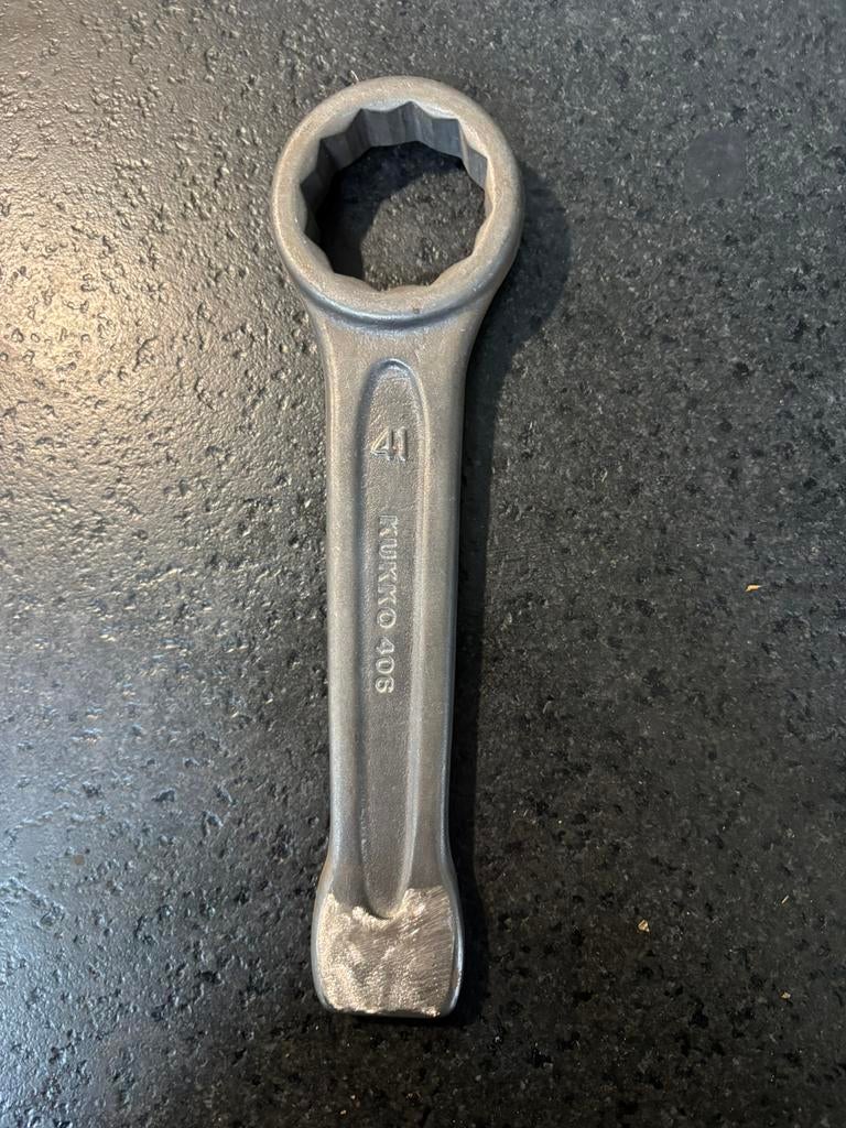 Kukko ringslag sleutel 41, Doe-het-zelf en Verbouw, Gereedschap | Handgereedschap, Ophalen of Verzenden, Zo goed als nieuw