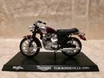 Maisto Triumph Bonneville 1969, Auto, Groter dan 1:32, Zo goed als nieuw, Ophalen