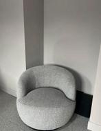 MOET WEG: Fauteuil Bepurehome woolly ZGAN beige zand kleur, Ophalen of Verzenden, Zo goed als nieuw, 75 tot 100 cm, 50 tot 75 cm