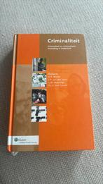 Criminaliteit en criminaliteitsbestrijding in Nederland, Ophalen of Verzenden, Alpha, Zo goed als nieuw, HBO