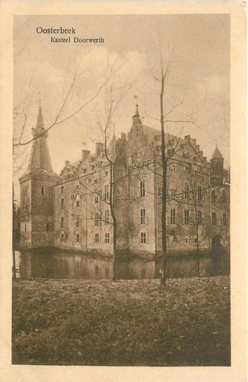 (387-210-043) Oosterbeek Kasteel Doorwerth, Verzamelen, Ansichtkaarten | Nederland, Gelderland, Verzenden