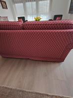 Mooie twee en halfzits bank.engelse stijl,goudkleur met rose, Huis en Inrichting, Banken | Bankstellen, Gebruikt, Tweepersoons