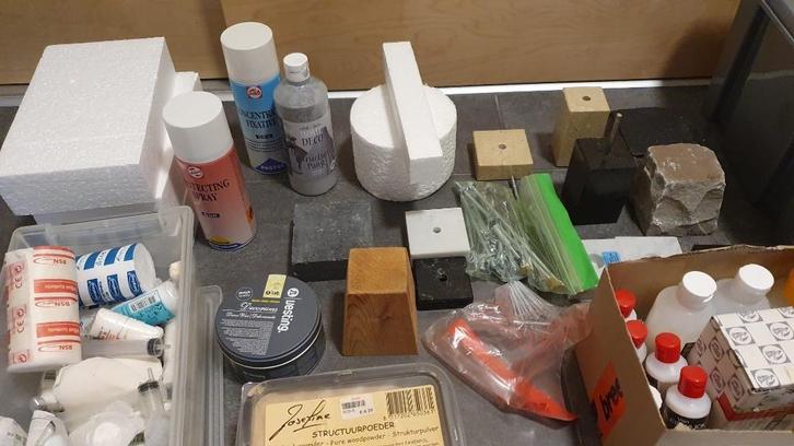 Paverpol materialen, Hobby en Vrije tijd, Overige Hobby en Vrije tijd, Gebruikt, Ophalen