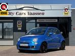 Fiat 500C 0.9 TwinAir Turbo S sport cabrio 105 pk climate ct, Gebruikt, Leder en Stof, Handgeschakeld, Geïmporteerd