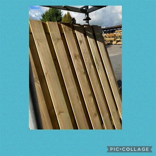 AANBIEDING! GRENEN GEIMPREGNEERD, Tuin en Terras, Schuttingen, Nieuw, Minder dan 3 meter, Ophalen of Verzenden