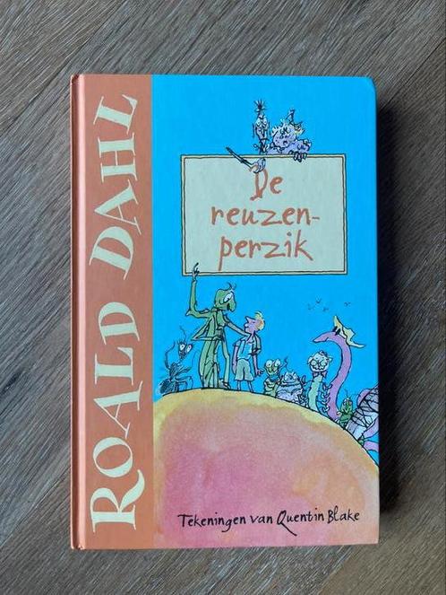 De reuzenperzik - Roald Dahl, Boeken, Kinderboeken | Jeugd | onder 10 jaar, Zo goed als nieuw, Ophalen of Verzenden