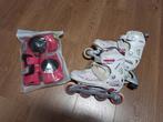 Skates met nieuwe bescherming, Kinderen en Baby's, Speelgoed | Buiten | Rolschaatsen, Ophalen of Verzenden, Zo goed als nieuw