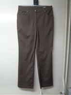 ANTONETTE taupe kleurige katoenen broek, ANTONETTE, Bruin, Maat 42/44 (L), Nieuw