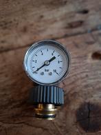 Manometer 0-10 bar, 40mm, Doe-het-zelf en Verbouw, Meetapparatuur, Ophalen