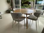 Ronde eettafel (120 cm), Huis en Inrichting, Tafels | Eettafels, Ophalen, Gebruikt, Rond, Vier personen