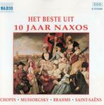 Het beste uit 10 jaar Naxos-Chopin;Mussorgsky;Brahms;e.v.a, Cd's en Dvd's, Cd's | Verzamelalbums, Ophalen of Verzenden, Zo goed als nieuw