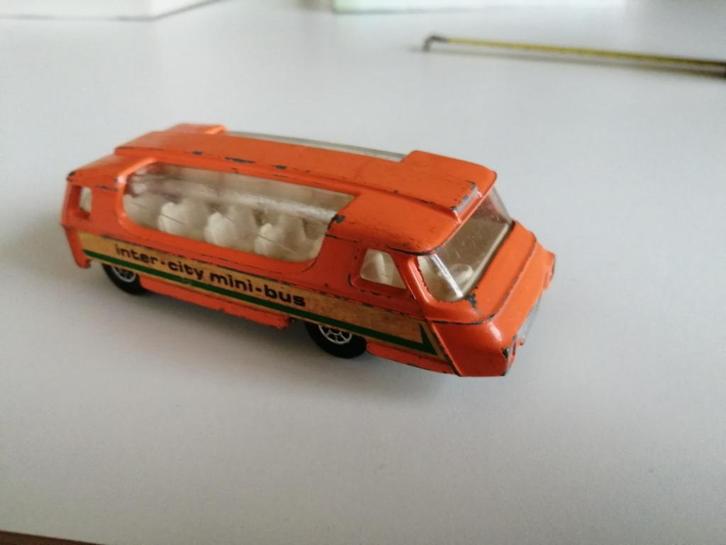 Corgi toys Mini bus inter-city, Hobby en Vrije tijd, Modelauto's | Overige schalen, Gebruikt, Bus of Vrachtwagen, Ophalen of Verzenden