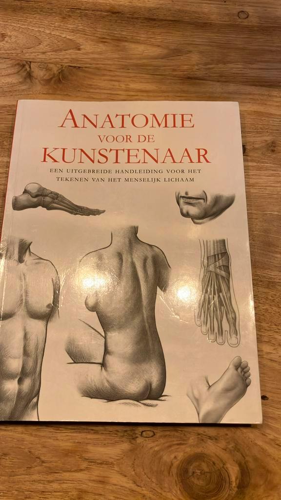 Anatomie voor de kunstenaar boek, Boeken, Hobby en Vrije tijd, Zo goed als nieuw, Tekenen en Schilderen, Ophalen of Verzenden