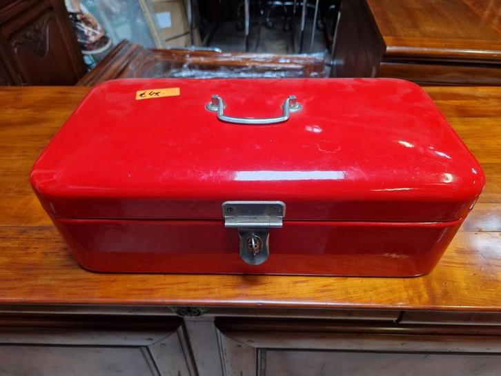 Prachtige emaille brooddoos, Antiek en Kunst, Antiek | Emaille, Ophalen of Verzenden