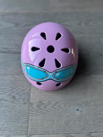Kiddimoto Pink Goggle kinderfiets helm / Z.G.A.N. beschikbaar voor biedingen