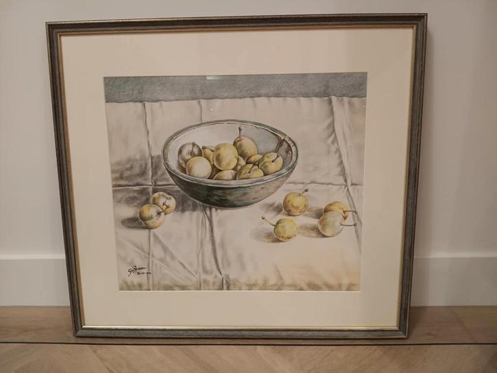 prachtig stilleven naar een werk van Henk Helmantel, Huis en Inrichting, Woonaccessoires | Schilderijen, Tekeningen en Foto's