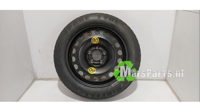 Reservewiel van een Saab 9-3, Auto-onderdelen, Banden en Velgen, Velg(en), Personenwagen, Gebruikt, 3 maanden garantie, Ophalen of Verzenden