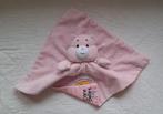 Knuffeldoekje, Knuffel van Care Bear, Troetelbeer Roze, Ophalen of Verzenden, Zo goed als nieuw, Overige typen