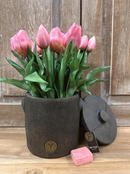 Kunst tulpen Countryfield 30 en 40cm., Huis en Inrichting, Woonaccessoires | Kunstplanten en Kunstbloemen, Nieuw, Binnen, Ophalen of Verzenden