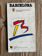 Barcelona Stadsplattegrond 1987, Gelezen, Spanje, Ophalen of Verzenden, Landkaart